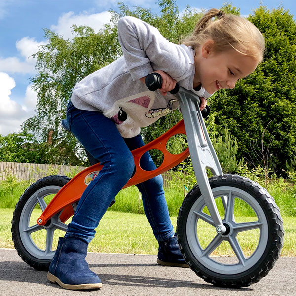 Cruiser Lightweight Balance Bike - Orange